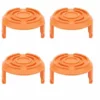 ECHOO 4 Pcs Capuchons De Bobine, Capuchon De Tondeuse à Gazon Bobine De Remplacement Tondeuse à Gazon Capuchon De Bobine Accessoires De Tondeuse à Gazon -Débroussailleuse Soldes Magasin 52975524 1