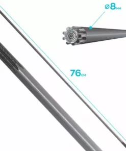Boudech Tige De Transmission à 9 Rangs Pour Débroussailleuses Et Faucheuses Ø8MMx76CM - 9Tx9T 7 Boudech Tige De Transmission à 9 Rangs Pour Débroussailleuses Et Faucheuses Ø8MMx76CM - 9Tx9T -Débroussailleuse Soldes Magasin 53044500 3
