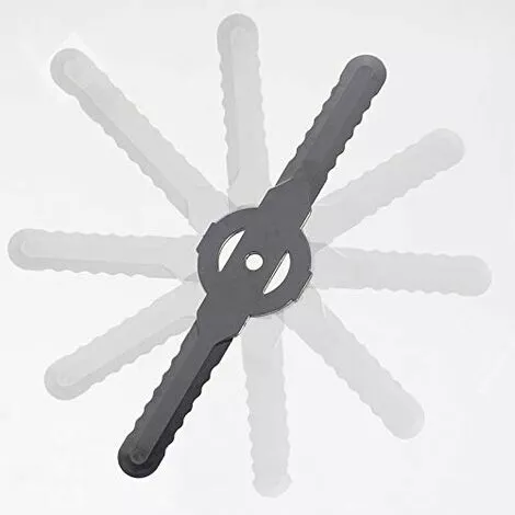 QERSTA 20 Pieces Lawn Mower Blades Plastic Lawn Mower Blade Cordless Mower Garden Tool Lawn Mower Mower 6 QERSTA 20 Pieces Lawn Mower Blades Plastic Lawn Mower Blade Cordless Mower Garden Tool Lawn Mower Mower – Image 4