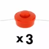 GT GARDEN Lot De 3 Têtes Fils Pour Débroussailleuse Et Multifonction 4 En 1 1 GT GARDEN Lot De 3 Têtes Fils Pour Débroussailleuse Et Multifonction 4 En 1 -Débroussailleuse Soldes Magasin 5383380 1