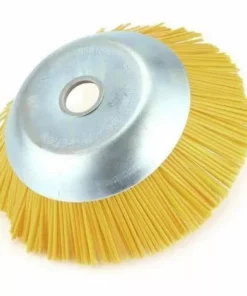 Brosse Anti-mauvaises Herbes En Nylon Pour Débroussailleuse - Outil De Jardin - Tête De Débroussailleuse - Trou Intérieur 25,4 Mm Macaron