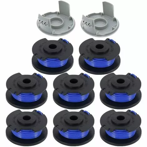 Bobines De Fil De Rechange Pour Débroussailleuse Compatible Ryobi One+ AC14RL3A Remplacement Du Fil De Coupe Et Du Câble De Coupe De La Tête Faucheuse à Bobine Macaron 3 Bobines De Fil De Rechange Pour Débroussailleuse Compatible Ryobi One+ AC14RL3A Remplacement Du Fil De Coupe Et Du Câble De Coupe De La Tête Faucheuse à Bobine Macaron
