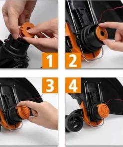 Bobines Fil Pour Débroussailleuses En Nylon Ligne De Bobines De Rechange Avec 2 Capuchons De Coupe Bobine De Fil De Coupe Pour Tondeuse à Gazon Macaron 10 Bobines Fil Pour Débroussailleuses En Nylon Ligne De Bobines De Rechange Avec 2 Capuchons De Coupe Bobine De Fil De Coupe Pour Tondeuse à Gazon Macaron -Débroussailleuse Soldes Magasin 53912358 4