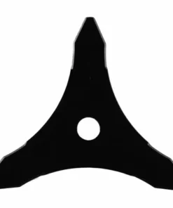 Lame De Débroussailleuse à Trois Dents One-For-All Lame De Tondeuse à Gazon Lame De Scie Triangulaire Macaron