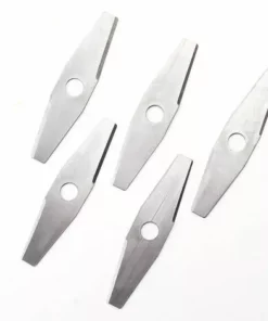 Remplacement Des Têtes De Lame De Coupe-Herbe Tondeuse à Gazon Lames De Débroussailleuse Têtes De Lame De Désherbant, Lame à Dents Et Lame En Acier Inoxydable Macaron