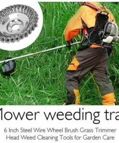 Tête De Coupe Conique En Fil Métallique Noué Pour Tondeuse à Gazon, Bac De Désherbage Pour Débroussailleuse - 150 Mm，Starlight -Débroussailleuse Soldes Magasin 54077810 3