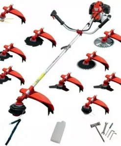 Débroussailleuse Thermique 10 En 1 - 2 Temps 65cc 4,9cv - Powerground Pro Series