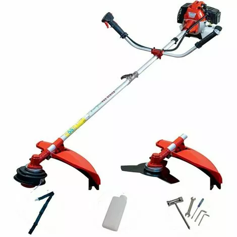 Débroussailleuse Thermique 2 En 1 - 2 Temps 65cc 4,9cv - Powerground Pro Series 3 Débroussailleuse Thermique 2 En 1 - 2 Temps 65cc 4,9cv - Powerground Pro Series