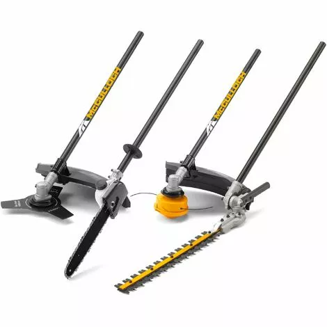 McCULLOCH Débroussailleuse Thermique B33 PS 4 En 1 – Multifonctions / 33cc / 900W / Pack Complet 4 Systèmes De Coupe / Harnais / Pompe D’amorçage / Démarrage SoftStart (967865601) 4 McCULLOCH Débroussailleuse Thermique B33 PS 4 En 1 – Multifonctions / 33cc / 900W / Pack Complet 4 Systèmes De Coupe / Harnais / Pompe D’amorçage / Démarrage SoftStart (967865601) – Image 2