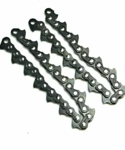 Têtes De Tondeuse à Gazon Noires Triomphe Pour Accessoires Durables Agricoles De Jardin En Acier Au Manganèse Extérieur Désherbage Dur Et Longue Durée De Vie 2 Chaînes