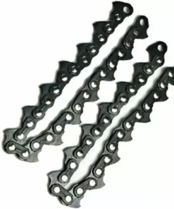 Têtes De Tondeuse à Gazon Noires Triomphe Pour Accessoires Durables Agricoles De Jardin En Acier Au Manganèse Extérieur Désherbage Dur Et Longue Durée De Vie 2 Chaînes -Débroussailleuse Soldes Magasin 54894245 5