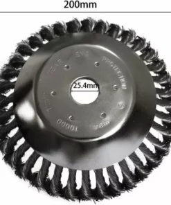 Tete Brosse Débroussailleuse,Triomphe 200x25.4mm Brosse Desherbage Debroussailleuse, Debroussailleur Pour Outils De Pelouse Jardin Agriculture (8 Pouce) 8 Tete Brosse Débroussailleuse,Triomphe 200x25.4mm Brosse Desherbage Debroussailleuse, Debroussailleur Pour Outils De Pelouse Jardin Agriculture (8 Pouce) -Débroussailleuse Soldes Magasin 54895271 2