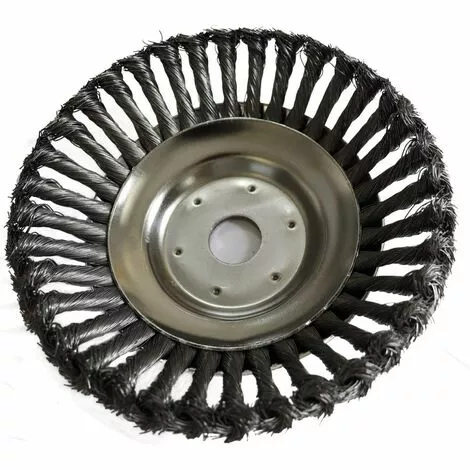 Tete Brosse Débroussailleuse,Triomphe 200x25.4mm Brosse Desherbage Debroussailleuse, Debroussailleur Pour Outils De Pelouse Jardin Agriculture (8 Pouce) 7 Tete Brosse Débroussailleuse,Triomphe 200x25.4mm Brosse Desherbage Debroussailleuse, Debroussailleur Pour Outils De Pelouse Jardin Agriculture (8 Pouce) – Image 5