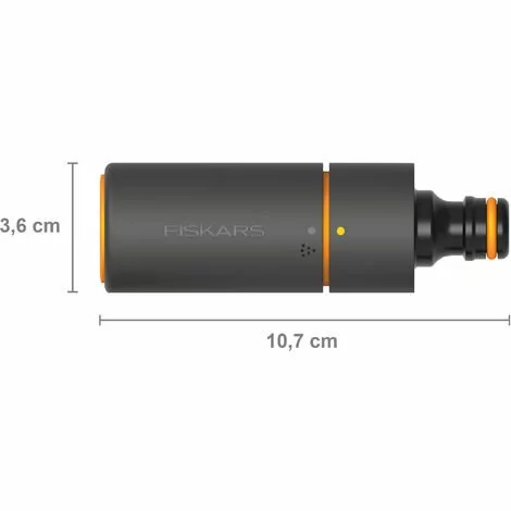 FISKARS® Fiskars Pistolet D'Arrosage, Réglable En Continu, Pistolet SoftGrip, Taille Universelle, 10,7 Cm, Ø 3,6 Cm, 59 G, Noir/Orange, 1027088 3 FISKARS® Fiskars Pistolet D'Arrosage, Réglable En Continu, Pistolet SoftGrip, Taille Universelle, 10,7 Cm, Ø 3,6 Cm, 59 G, Noir/Orange, 1027088