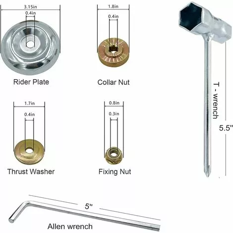 BENOBBY KIDS 6 Pouces/150 Mm Tête De Débroussailleuse Conique En Fil Acier Massif De Fer Noué Gazon Tête Coupe Brosse Tondeuse Gazon Acier Tête Accessoires De Tondeuse Pour Les Coupe-bordures Tondeuses à Gazon,deux Paquets 5 BENOBBY KIDS 6 Pouces/150 Mm Tête De Débroussailleuse Conique En Fil Acier Massif De Fer Noué Gazon Tête Coupe Brosse Tondeuse Gazon Acier Tête Accessoires De Tondeuse Pour Les Coupe-bordures Tondeuses à Gazon,deux Paquets – Image 3