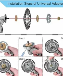 BENOBBY KIDS 6 Pouces/150 Mm Tête De Débroussailleuse Conique En Fil Acier Massif De Fer Noué Gazon Tête Coupe Brosse Tondeuse Gazon Acier Tête Accessoires De Tondeuse Pour Les Coupe-bordures Tondeuses à Gazon,deux Paquets 11 BENOBBY KIDS 6 Pouces/150 Mm Tête De Débroussailleuse Conique En Fil Acier Massif De Fer Noué Gazon Tête Coupe Brosse Tondeuse Gazon Acier Tête Accessoires De Tondeuse Pour Les Coupe-bordures Tondeuses à Gazon,deux Paquets -Débroussailleuse Soldes Magasin 55414434 5
