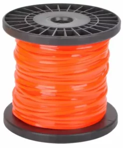 Fil De Rechange Pour Coupe-bordure, En Nylon,4 Pans, Diamètre 2,4 Mm, Longueur 100 M, Rouge，Fontainebleau