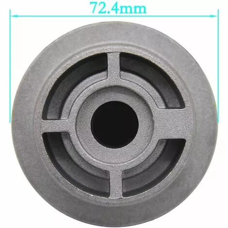 SUPERMARKET Aluminium Fils Tête Coupe-bordure Tête Double Fil Bobine Tête Fil Nylon Pour Débroussailleuse à Essence Tondeuse à Gazonm,Superma,argent 4 SUPERMARKET Aluminium Fils Tête Coupe-bordure Tête Double Fil Bobine Tête Fil Nylon Pour Débroussailleuse à Essence Tondeuse à Gazonm,Superma,argent – Image 2