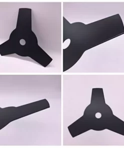 SUPERMARKET Lame De Débroussailleuse à Trois Dents, Tranchant De 255 Mm, Alésage : 25,4 Mm,Superma,noir -Débroussailleuse Soldes Magasin 55568263 5