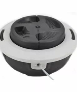 SUPERMARKET Tête De Coupe Autocut C26-2 Pour Stihl M10 X 1,0 Mm Bobine De Fil Pour Débroussailleuse,Superma,noir+blanc