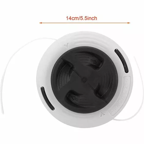 SUPERMARKET Tête De Coupe Autocut C26-2 Pour Stihl M10 X 1,0 Mm Bobine De Fil Pour Débroussailleuse,Superma,noir+blanc 4 SUPERMARKET Tête De Coupe Autocut C26-2 Pour Stihl M10 X 1,0 Mm Bobine De Fil Pour Débroussailleuse,Superma,noir+blanc – Image 2