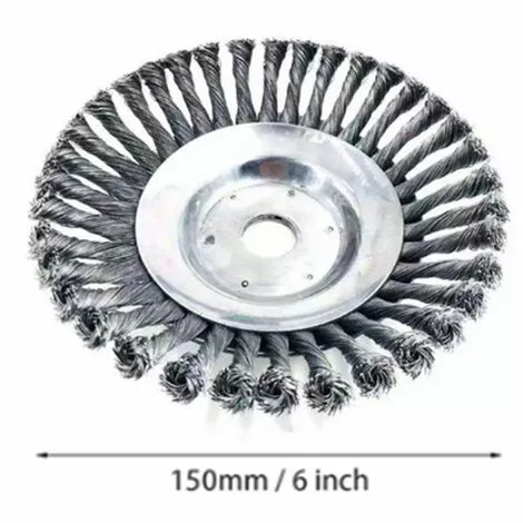 SUPERMARKET Tete Brosse Debroussailleuse 6IN, Pour Debrouissalleuses,argent,Superma 4 SUPERMARKET Tete Brosse Debroussailleuse 6IN, Pour Debrouissalleuses,argent,Superma – Image 2