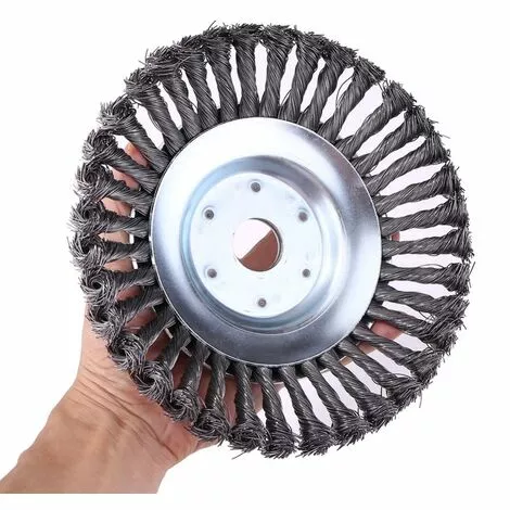 SUPERMARKET Tete Brosse Debroussailleuse 6IN, Pour Debrouissalleuses,argent,Superma 6 SUPERMARKET Tete Brosse Debroussailleuse 6IN, Pour Debrouissalleuses,argent,Superma – Image 4