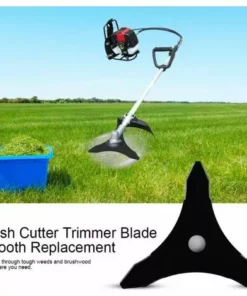 SUPERMARKET Lame De Débroussailleuse à Trois Dents, Tranchant De 255 Mm, Alésage : 25,4 Mm, Épaisseur : 3 Mm,Superma,noir,1 Pièce -Débroussailleuse Soldes Magasin 55568283 3