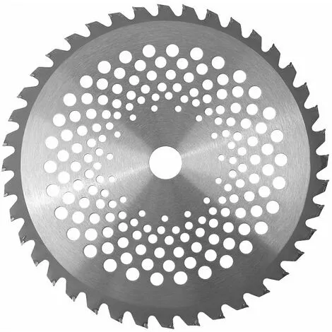 SUPERMARKET Lame De Débroussailleuse Lames De Scie à Bois De 40 Dents 1'' Diamètre De L'alésage 10'' Lames à Pointe En Carbure Pour L'herbe De Jardin 255x25,4mm,Superma,argent 3 SUPERMARKET Lame De Débroussailleuse Lames De Scie à Bois De 40 Dents 1'' Diamètre De L'alésage 10'' Lames à Pointe En Carbure Pour L'herbe De Jardin 255x25,4mm,Superma,argent