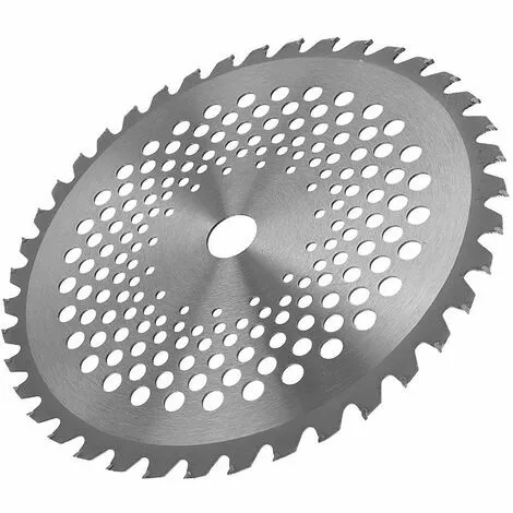 SUPERMARKET Lame De Débroussailleuse Lames De Scie à Bois De 40 Dents 1'' Diamètre De L'alésage 10'' Lames à Pointe En Carbure Pour L'herbe De Jardin 255x25,4mm,Superma,argent 6 SUPERMARKET Lame De Débroussailleuse Lames De Scie à Bois De 40 Dents 1'' Diamètre De L'alésage 10'' Lames à Pointe En Carbure Pour L'herbe De Jardin 255x25,4mm,Superma,argent – Image 4