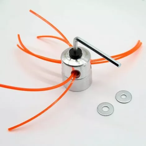 HKLFFJA Aluminium Fils Tête Coupe-bordure Tête Double Fil Bobine Tête Fil Nylon Pour Débroussailleuse à Essence Tondeuse à Gazon 5 HKLFFJA Aluminium Fils Tête Coupe-bordure Tête Double Fil Bobine Tête Fil Nylon Pour Débroussailleuse à Essence Tondeuse à Gazon – Image 3