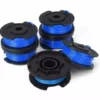 HKLFFJA 10 Paquets Bobine De Rechange Pour Coupe-bordure De Ligne 0,065 Pouce Pour Ryobi 18v 24v 40v, Compatible Avec Ryobi One + AC14RL3A, Coupe-fil Sans Fil Line 11ft, 8 Bobines + 2 Capuchons De Coupe -Débroussailleuse Soldes Magasin 55842912 1