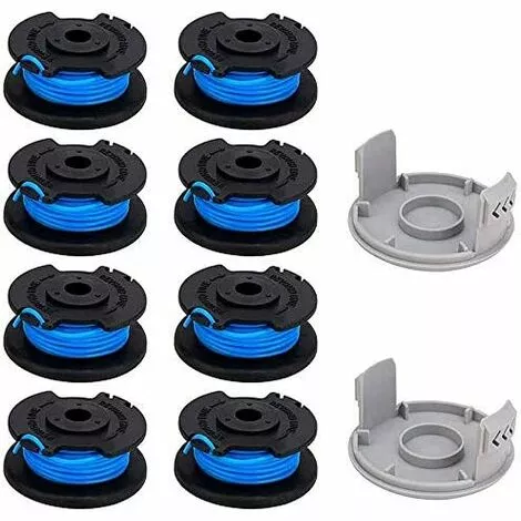 HKLFFJA 10 Paquets Bobine De Rechange Pour Coupe-bordure De Ligne 0,065 Pouce Pour Ryobi 18v 24v 40v, Compatible Avec Ryobi One + AC14RL3A, Coupe-fil Sans Fil Line 11ft, 8 Bobines + 2 Capuchons De Coupe 3 HKLFFJA 10 Paquets Bobine De Rechange Pour Coupe-bordure De Ligne 0,065 Pouce Pour Ryobi 18v 24v 40v, Compatible Avec Ryobi One + AC14RL3A, Coupe-fil Sans Fil Line 11ft, 8 Bobines + 2 Capuchons De Coupe