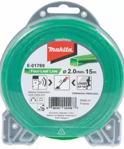 Fil Nylon Trèfle Torsadé MAKITA 2 Mm X 15 M - E-01769