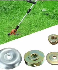 FR-LIFE BR-Vie 4 Pièces Utile Rechange Coupe-Bordure Débroussailleuse Lame Métallique Kit De Fixation Accessoire (4 Pièces Set) - 4 Pièces Set