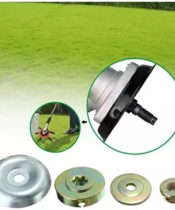 FR-LIFE BR-Vie 4 Pièces Utile Rechange Coupe-Bordure Débroussailleuse Lame Métallique Kit De Fixation Accessoire (4 Pièces Set) - 4 Pièces Set -Débroussailleuse Soldes Magasin 56073968 5