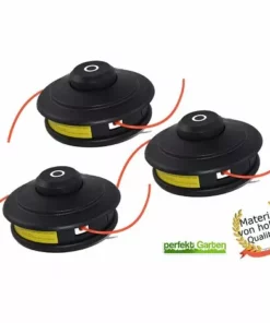 DECKON Lot De 3 Têtes à Double Fil à Avance Automatique Pour Débroussailleuse Fuxtec