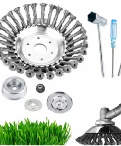 LUCKY-88 Accessoires De Tondeuse à Gazon De Tête De Désherbage De Fil Torsadé De Type Bol De Fil Torsadé De Jardin (disque De Fil De 6 Pouces) -Débroussailleuse Soldes Magasin 56328811 4