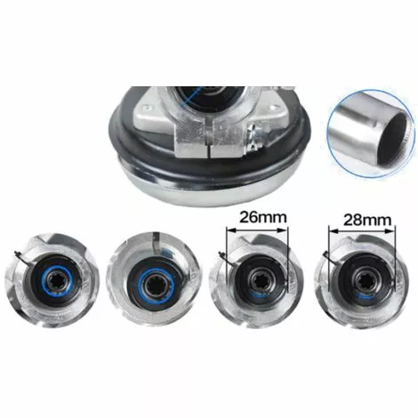 LUCKY-88 Tête De Travail De Tondeuse à Gazon, Boîte De Vitesses De Débroussailleuse, Accessoires De Désherbeur (26 Tubes, 9 Dents Binaurale (avec Vis)) 4 LUCKY-88 Tête De Travail De Tondeuse à Gazon, Boîte De Vitesses De Débroussailleuse, Accessoires De Désherbeur (26 Tubes, 9 Dents Binaurale (avec Vis)) – Image 2