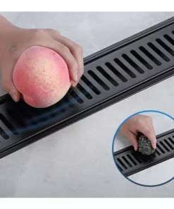 LUCKY-88 Accessoires Pour évier De Cuisine Siphon De Sol Rectangulaire Noir Siphon De Sol Long En Acier Inoxydable 304 Trou De Vidange Latéral (20 Cm De Long) 10 LUCKY-88 Accessoires Pour évier De Cuisine Siphon De Sol Rectangulaire Noir Siphon De Sol Long En Acier Inoxydable 304 Trou De Vidange Latéral (20 Cm De Long) -Débroussailleuse Soldes Magasin 56332500 4