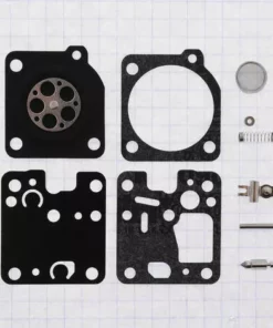 JARDIAFFAIRES Kit Carburateur Adaptable Remplace Zama RB-107, RB-188 -Débroussailleuse Soldes Magasin 5638542 3