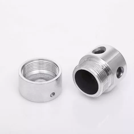 ZHUOXUAN Tête De Débroussailleuse Universelle Aluminium Fils Tête Coupe-bordure Tête Double Fil Bobine Tête Fil Nylon Pour Tondeuse, 1 Têtes De Fil + 4 Fils 4 ZHUOXUAN Tête De Débroussailleuse Universelle Aluminium Fils Tête Coupe-bordure Tête Double Fil Bobine Tête Fil Nylon Pour Tondeuse, 1 Têtes De Fil + 4 Fils – Image 2