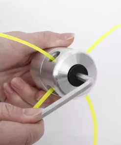 ZHUOXUAN Tête De Débroussailleuse Universelle Aluminium Fils Tête Coupe-bordure Tête Double Fil Bobine Tête Fil Nylon Pour Tondeuse, 1 Têtes De Fil + 4 Fils 9 ZHUOXUAN Tête De Débroussailleuse Universelle Aluminium Fils Tête Coupe-bordure Tête Double Fil Bobine Tête Fil Nylon Pour Tondeuse, 1 Têtes De Fil + 4 Fils -Débroussailleuse Soldes Magasin 56697578 4