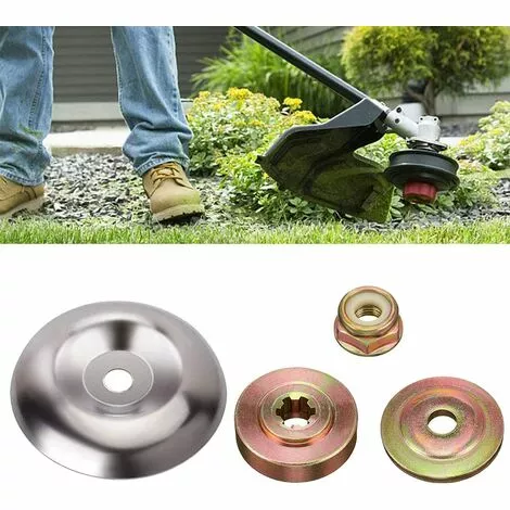 TINOR 6PCS Tête De Débroussailleuse Universelle Accessoires Avec 7PCS Ecrous De Fixation Tête De Coupe Bordure Pour Débroussailleuse Stihl 7 TINOR 6PCS Tête De Débroussailleuse Universelle Accessoires Avec 7PCS Ecrous De Fixation Tête De Coupe Bordure Pour Débroussailleuse Stihl – Image 5