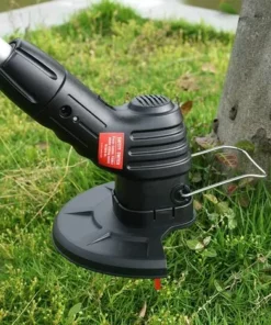 MACARON Débroussailleuse Électrique Sans Fil,Coupe Bordure Sans Fil Avec Lame,Outillage De Jardin Motorisé,Coupe Gazon Batterie Dans Jardin,avec Un Poteautélescopique,pour Pelouses La Coupe De Jardin LO-Ron -Débroussailleuse Soldes Magasin 56773494 5