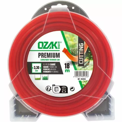 OUTDOOR POWER SPORT FIL NYLON CARRE 3,3MM 3 OUTDOOR POWER SPORT FIL NYLON CARRE 3,3MM