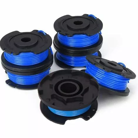 HKLFFJA 6 Paquets Bobine De Rechange Pour Coupe-bordure De Ligne 0,065 Pouce Pour Ryobi 18v 24v 40v, Compatible Avec Ryobi One + AC14RL3A, Coupe-fil Sans Fil Line 11ft, 8 Bobines + 2 Capuchons De Coupe 3 HKLFFJA 6 Paquets Bobine De Rechange Pour Coupe-bordure De Ligne 0,065 Pouce Pour Ryobi 18v 24v 40v, Compatible Avec Ryobi One + AC14RL3A, Coupe-fil Sans Fil Line 11ft, 8 Bobines + 2 Capuchons De Coupe