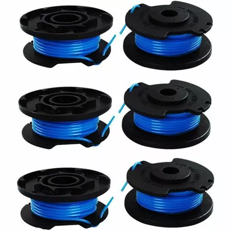 HKLFFJA 6 Paquets Bobine De Rechange Pour Coupe-bordure De Ligne 0,065 Pouce Pour Ryobi 18v 24v 40v, Compatible Avec Ryobi One + AC14RL3A, Coupe-fil Sans Fil Line 11ft, 8 Bobines + 2 Capuchons De Coupe 4 HKLFFJA 6 Paquets Bobine De Rechange Pour Coupe-bordure De Ligne 0,065 Pouce Pour Ryobi 18v 24v 40v, Compatible Avec Ryobi One + AC14RL3A, Coupe-fil Sans Fil Line 11ft, 8 Bobines + 2 Capuchons De Coupe – Image 2