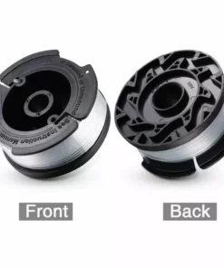 HKLFFJA Bobine De Remplacement à Alimentation Automatique, Compris 2 Paquets Bobines De Remplacement (32,8 Ft 0,065 Pouces) Et Capuchon Compatible Avec Black Et Decker Af-100 (3 Pièces) -Débroussailleuse Soldes Magasin 57121723 3