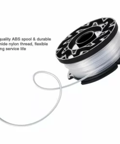 HKLFFJA Bobine De Remplacement à Alimentation Automatique, Compris 2 Paquets Bobines De Remplacement (32,8 Ft 0,065 Pouces) Et Capuchon Compatible Avec Black Et Decker Af-100 (3 Pièces) -Débroussailleuse Soldes Magasin 57121723 4